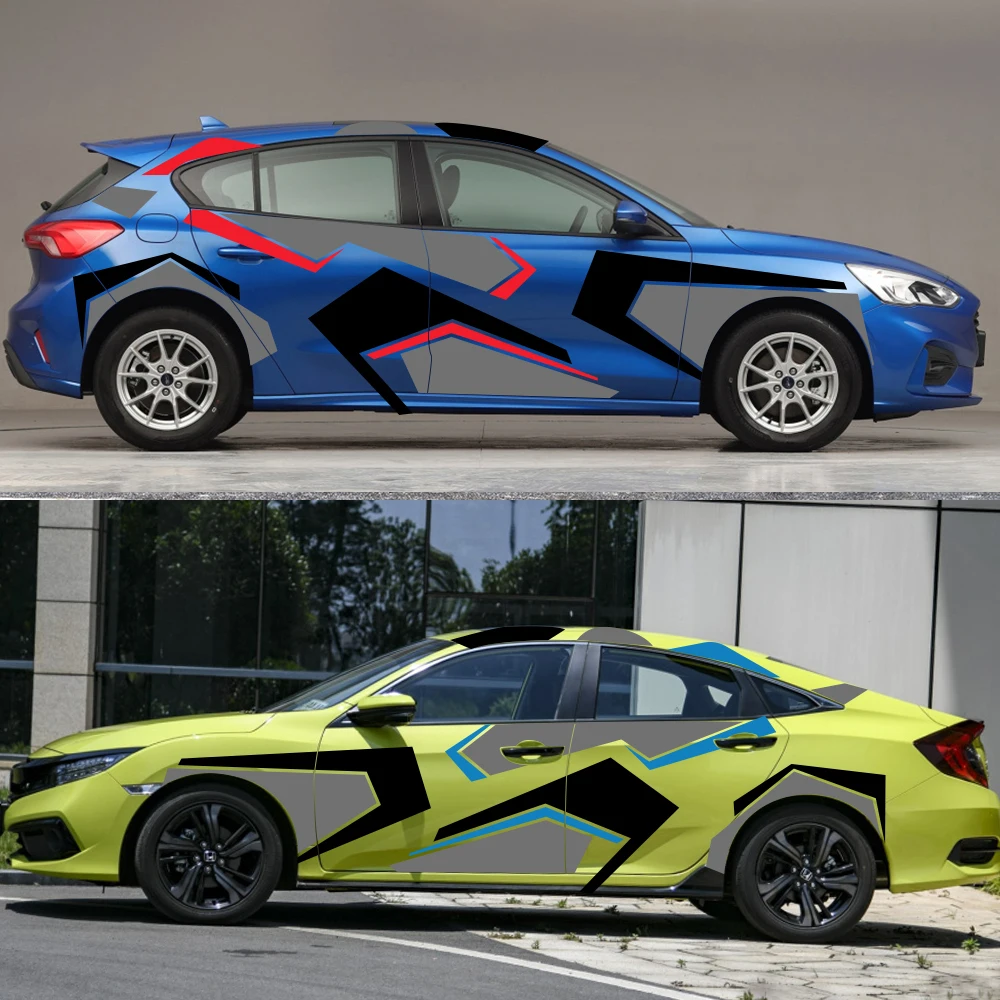 Наклейки для декора кузова автомобиля виниловые наклейки Honda Fit Mugen Тип S VTEC DOHC Modulo