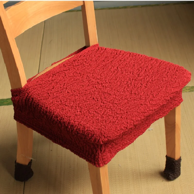 

Elastic Bundle Chair Seat Cover, Corrugated Cover, Wood