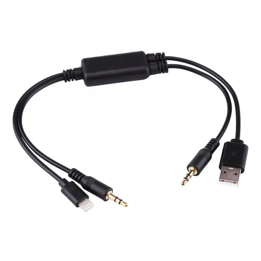 Автомобильный USB 3,5 мм AUX адаптер интерфейсный кабель для MINI Cooper Core для iPod быстрая передача данных трансферкар аксессуары