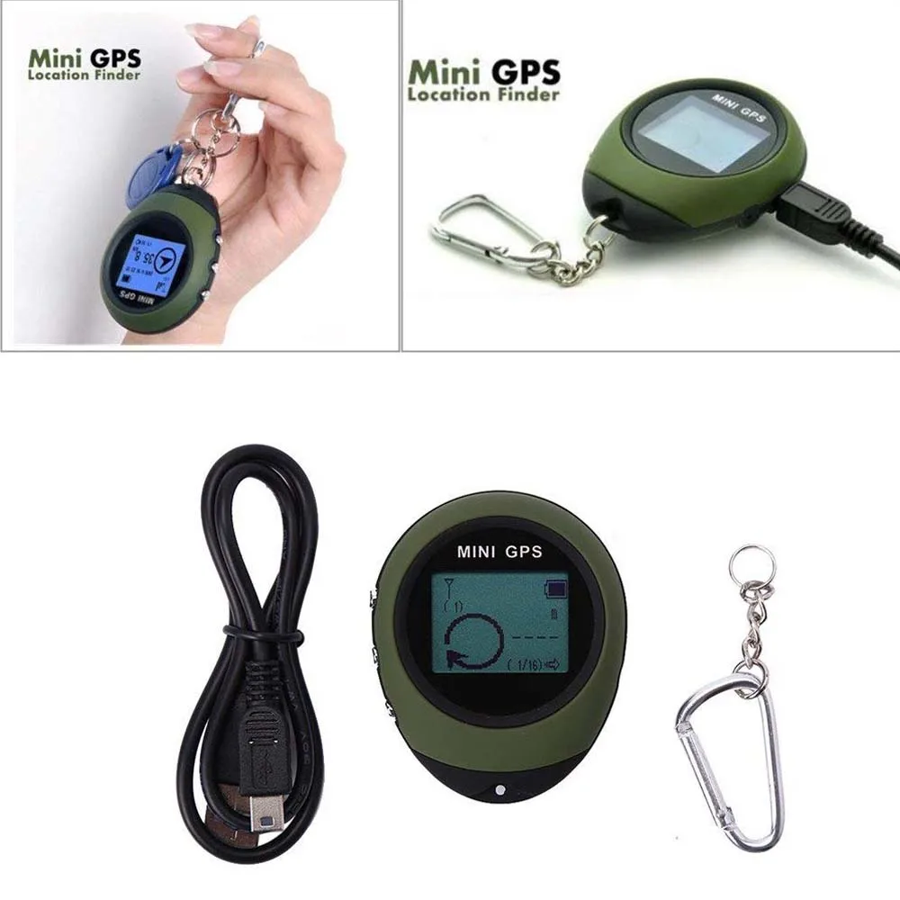 Открытый Мини Портативный gps навигационный локатор точечный матричный дисплей для поездок на велосипеде и для путешествий путешествия дикая разведка