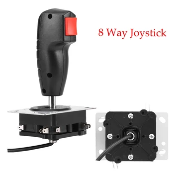 

8 Way Arcade Joystick With Trigger Free Fire Top Button Flight Joystick For Arcade Game Console Rocker For Jamma Arcade Part