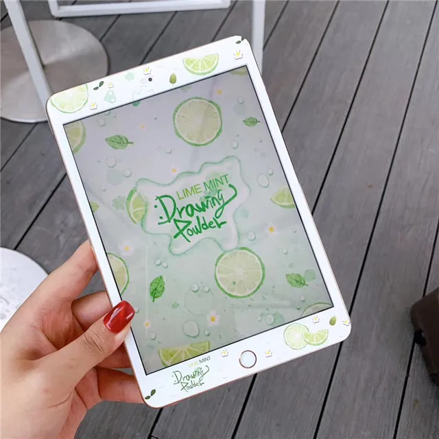 7,9 дюймов закаленное стекло для iPad Mini 4/Mini 5 Розовая пантера Cardcaptor Sakura Сейлор Мун фруктовый узор протектор экрана