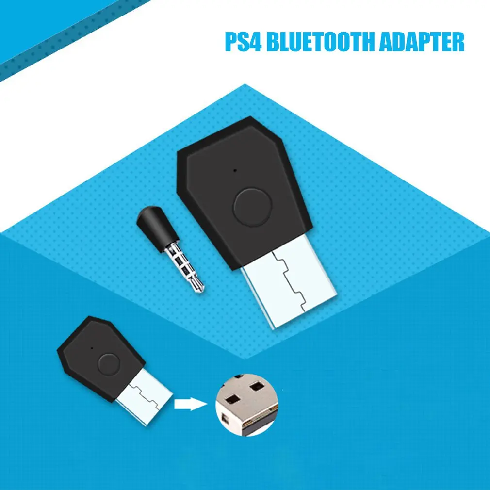 USB адаптер Bluetooth передатчик для PS4 Playstation Bluetooth 4,0 гарнитуры приемник наушники ключ