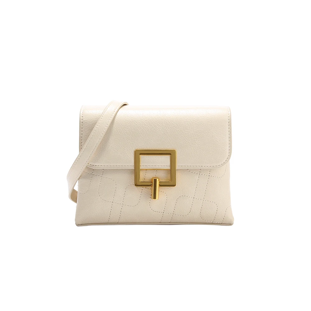

2019 luxury handbags Square Lock 2019 Western Style Leisure Time Single Shoulder Satchel Package Woman Tide women bags designer