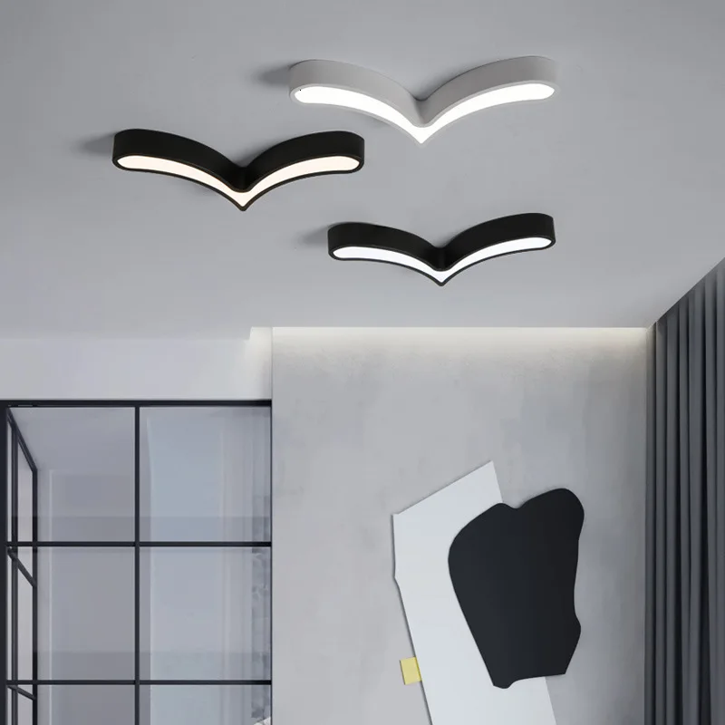 

Acylic Ceiling Lights Square Rings For Living Room Bedroom Home AC85-265V Modern Led Ceiling Lamp Fixtures lustre plafonnier