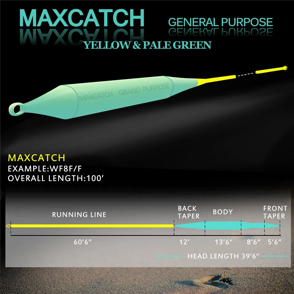 Maximumcatch 9/10WT Weight Forward General Purpose Saltwater Fly