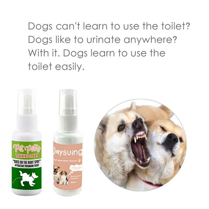 30ml Pet Toilet Training Spray Inducer Dog Props Dogs Potty Inducer Training Tool For Outdoor Puppy Pet Training Supplies images - 6