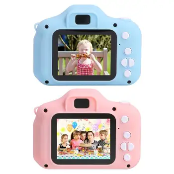 

X2 Children Mini Video Camera Toys Fixed Lens 100 Degree Angle Intelligence 1080P Digital SLR Photo Camera for Baby Gift