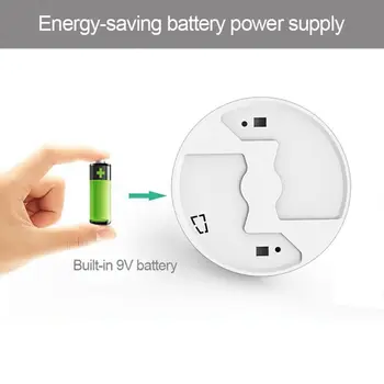 

New Practical Household WIFI Smoke Detector Home Independent Hotel Intelligent Smoke Alarm White