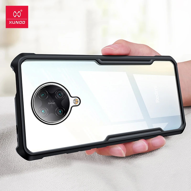 Чехол для Poco F2 Pro чехол с подушкой безопасности Xundd Xiaomi Redmi K30 Ultra прозрачный матовый противоударный