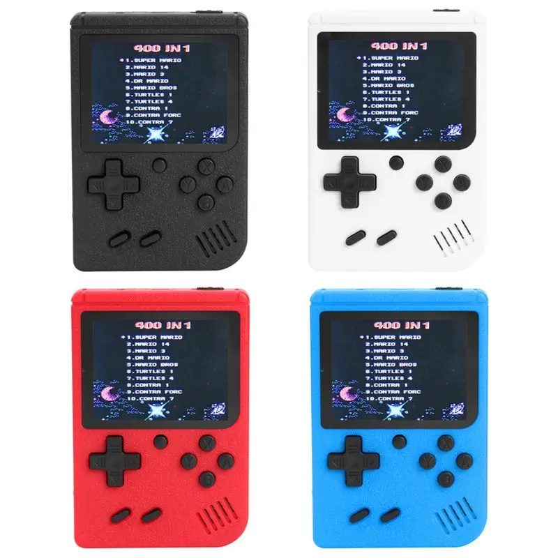 3 inch Handheld Retro FC Game Console 400 Games Built-in 8 Bit Game Player