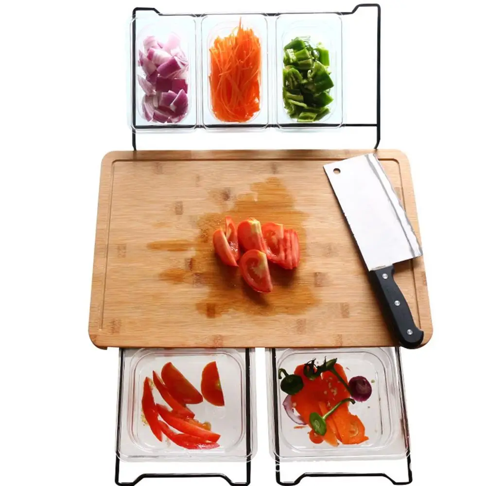 

Multi-Function Cutting Board Antibacterial Classification Cutting Board Real Kitchen Vegetable Fruit Knife Board