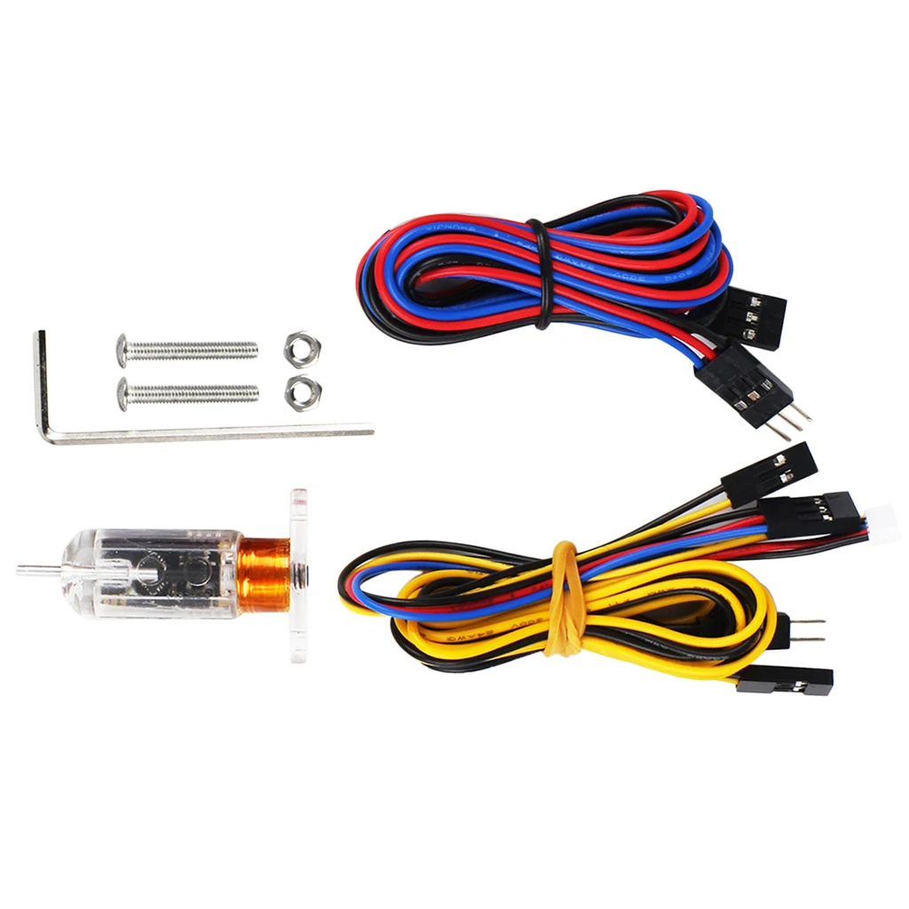 3D Printer Auto Bed Leveling Sensor With 2Pin And 3Pin Female Cable& 2pcs M2.5 Screws& 2pcs M2.5 Nuts#2