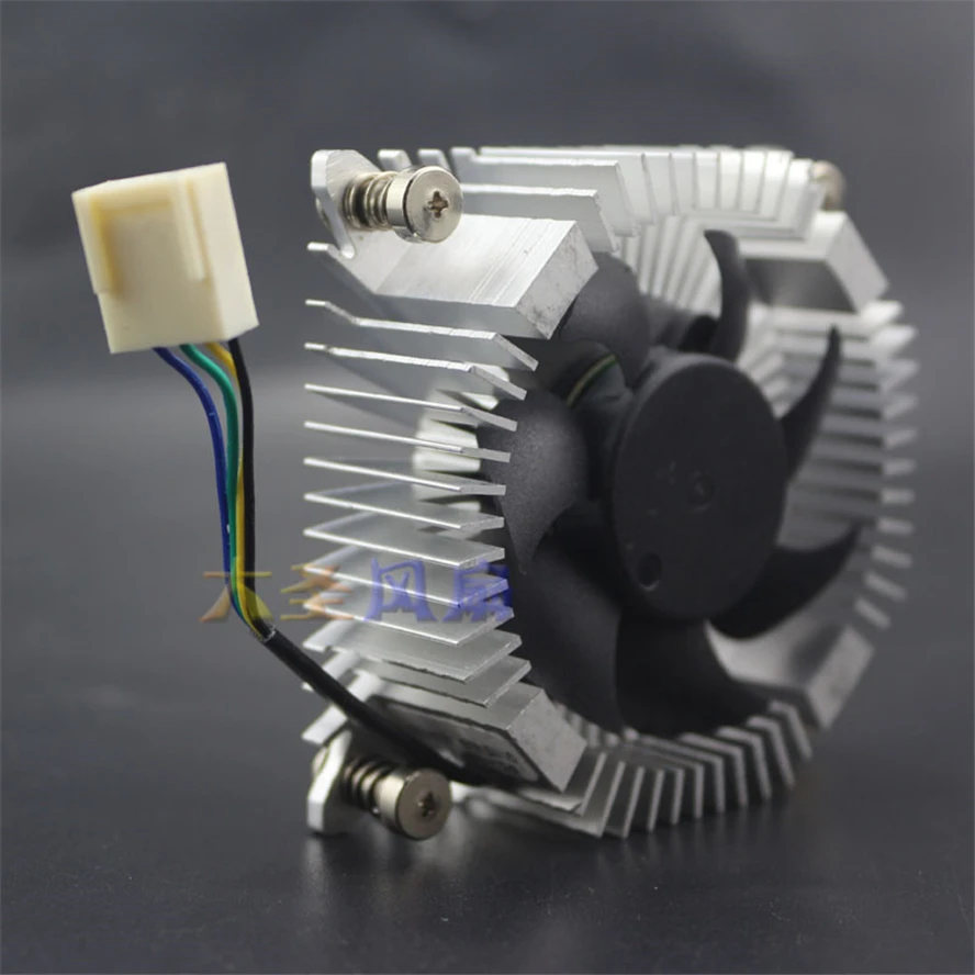 DC12V Loch Abstand 50mm VGA Fan Grafikkarte Fan Für ITX Mini Mainboard D55 Cash Register HTPC Kühler – Detail 2