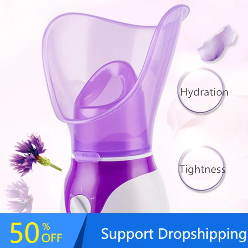 Facial Face Steamer Machine Pores Cleanser Mist Steam Sprayer Spa Sauna