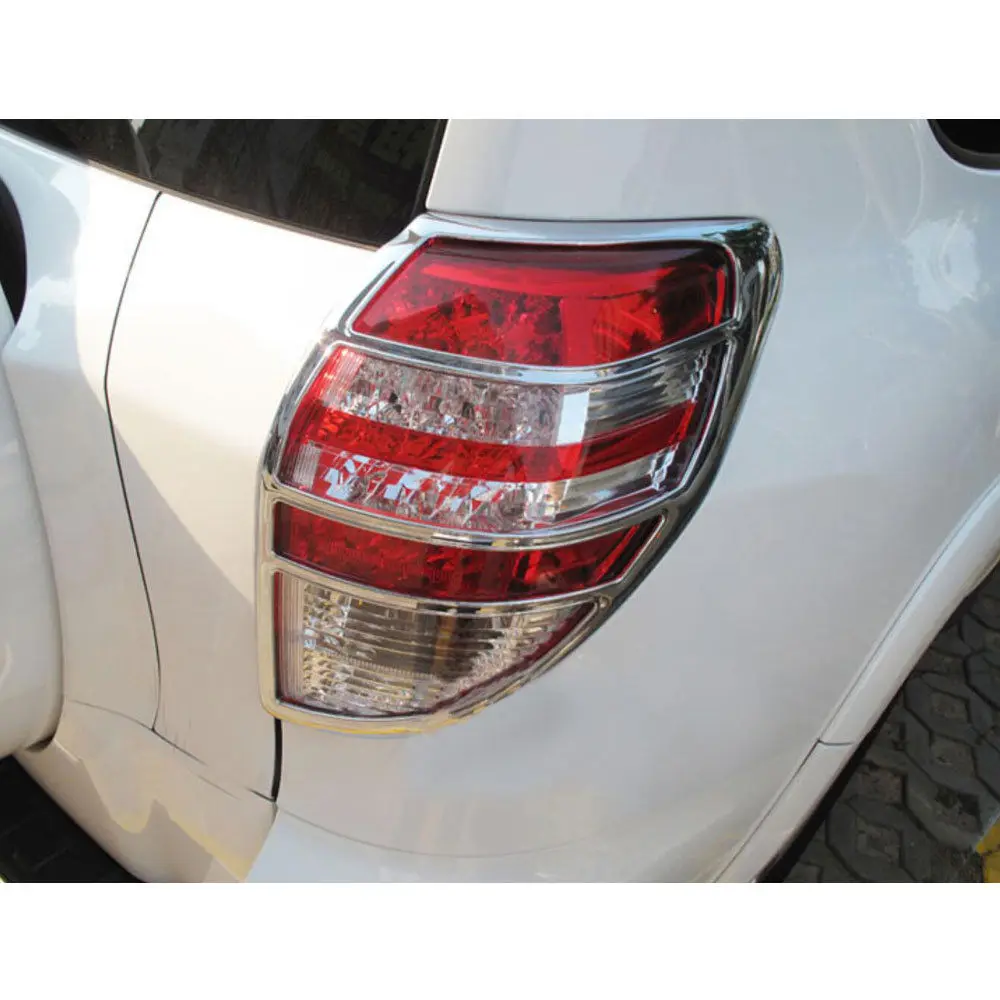 2 шт. чехлы для сидений автомобиля Toyota RAV4 RAV4 2009 2010 2011 2012 хромовые автомобильные задние светильник Кепки формовочная отделка