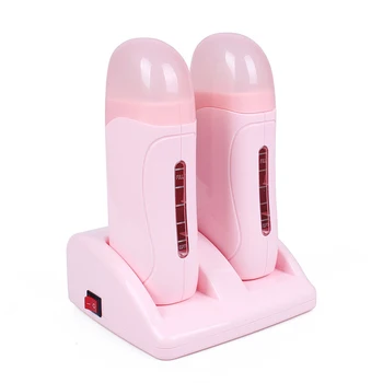 

Portable Two-seater Waxing Machine Electric Hair Removal Wax-melt Machine Wax Heater Waxing Machines Professional EU Plug Heater