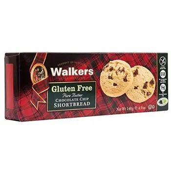 

WALKERS SHORTBREAD Gluten Free Choc Chip SB, 140 g