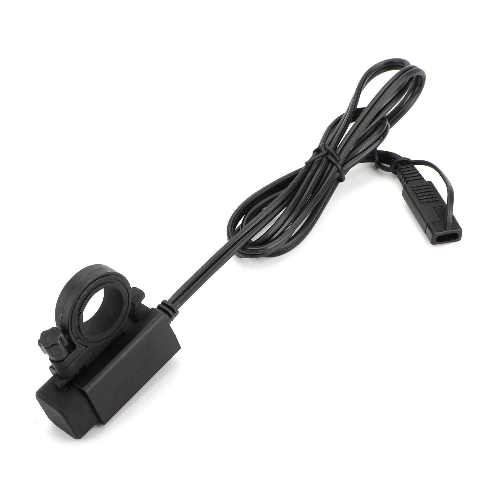 Areyourshop Универсальный SAE двойной USB Порты и разъёмы Зарядное устройство адаптер для gps мобильного телефона Водонепроницаемый для Yamaha ATV UTV мотоцикл Запчасти