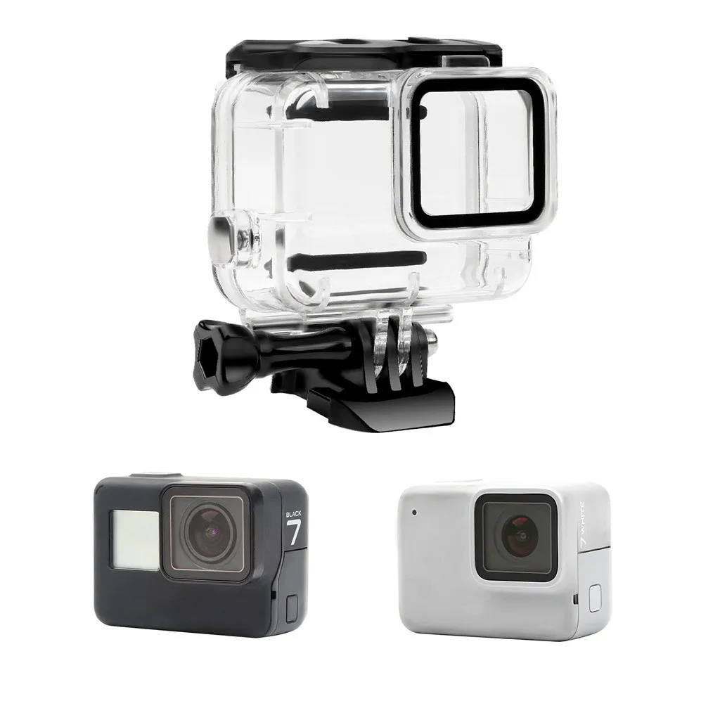 Drone 4k dji spark refaccionesакрил 30 м подводный водонепроницаемый чехол для Gopro Hero 7 белый Silverfpv dro дрон