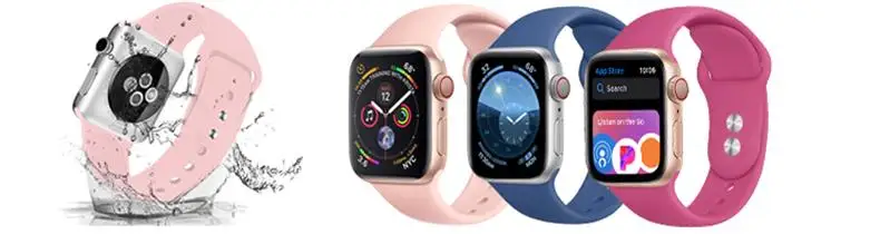 Ремешок для apple watch 5 4 band correa apple watch 42 мм 44 мм 38 мм 40 мм iwatch series 5 4 3 2 1 нейлоновый браслет pulseira