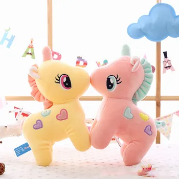 

1pcs 30cm Cute Unicorn Plush Toy Soft Pillow Unicorns Stuffed Animal Unicorn Cuddle Appease Sleeping Pillow Gift for Children