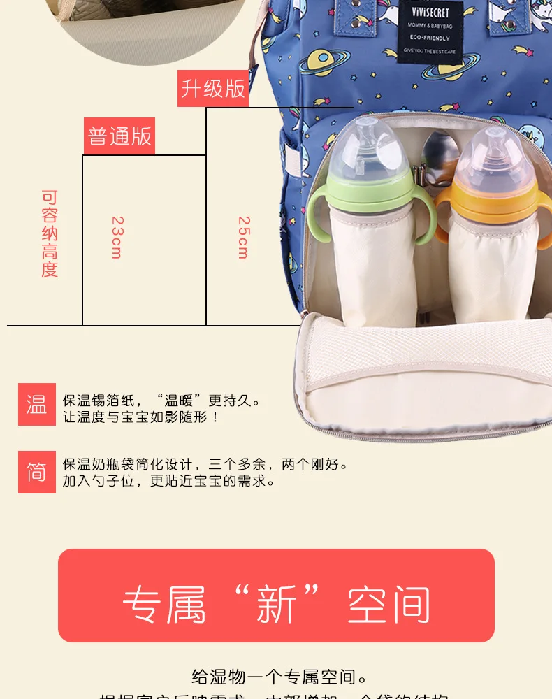 Обновленная сумка для подгузников, многофункциональная Большая объемная сумка для мамы, модная сумка для мамы, модная сумка на плечо