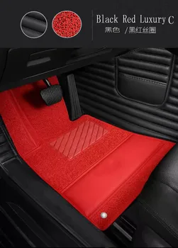 

Car floor mats with Logo/Brand Logo for Citroen C5 C4 Air Cross Picasso C2 C4L C-elysee DS5 DS6 5D car styling carpet floor line