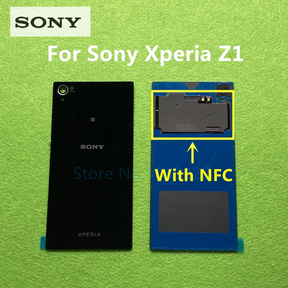 Задняя крышка батарейного отсека с NFC для Sony Xperia Z1 L39H C6902 C6903 | Мобильные телефоны и