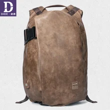 DIDE мужские рюкзаки 15,6 дюймов USB рюкзак для ноутбука Школьный Рюкзак Студент мужской дорожный Рюкзак Винтажные водонепроницаемые сумки дропшиппинг большой емкости черный хаки кофе большой/маленький размер