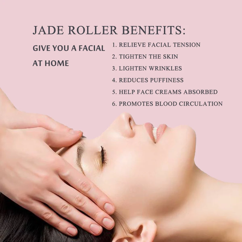 rose quartz jade roller