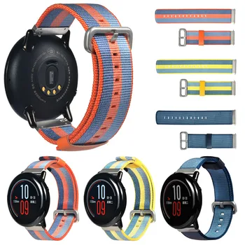 

Sport Canvas Replacement Wristband Bracelet Strap For HUAMI AMAZFIT Smart Watch Quick Release Running Wrist Support Accessories