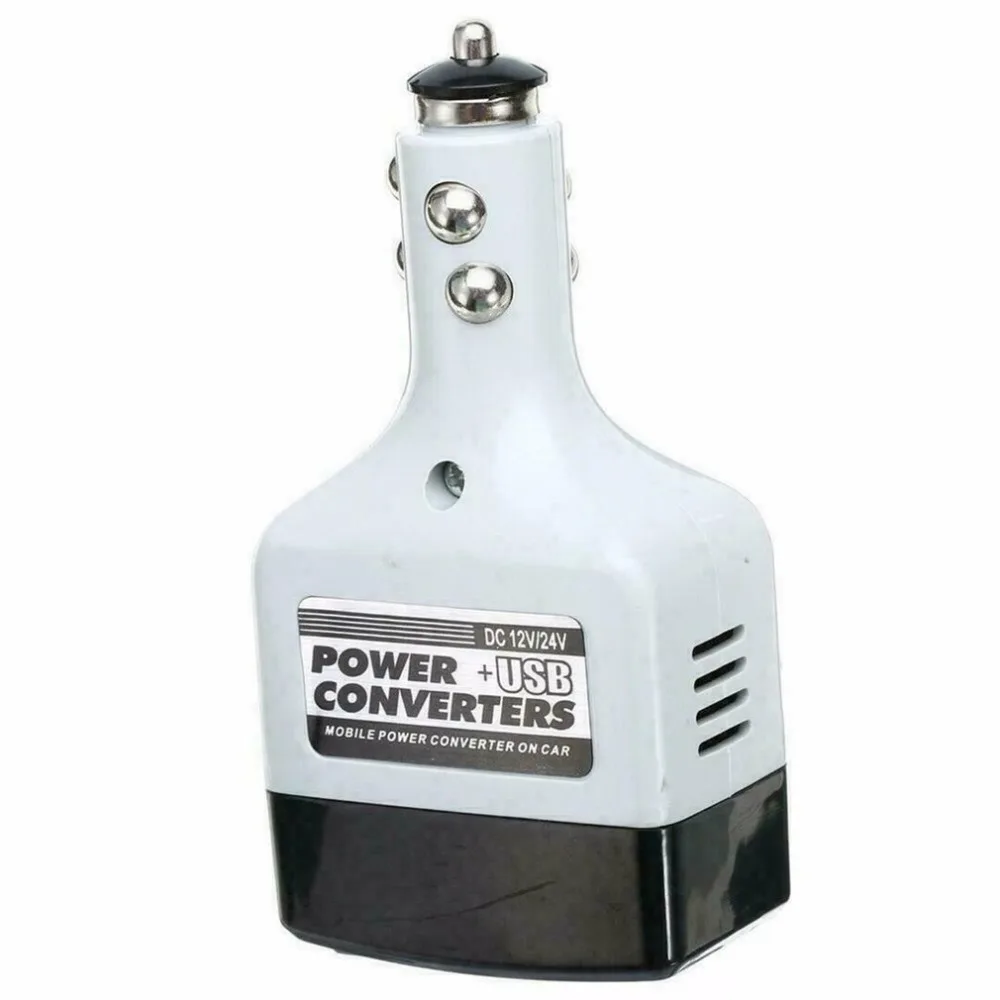 В виде бабочек, новинка, 12 V/24 V автомобиль мобильный Мощность Инвертор адаптер автомобильный преобразователь питания Зарядное устройство используется для всех мобильных телефонов