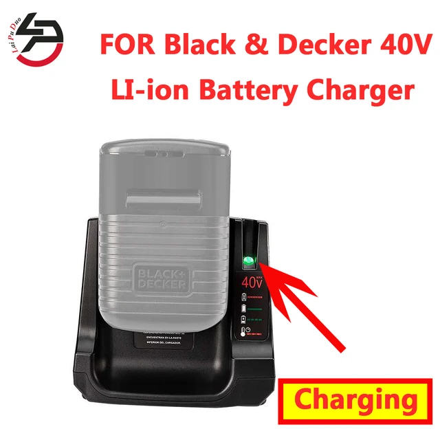 Black Decker 40v Battery Charger  Black Decker Lithium Battery Charger - 40v  Charger - Aliexpress