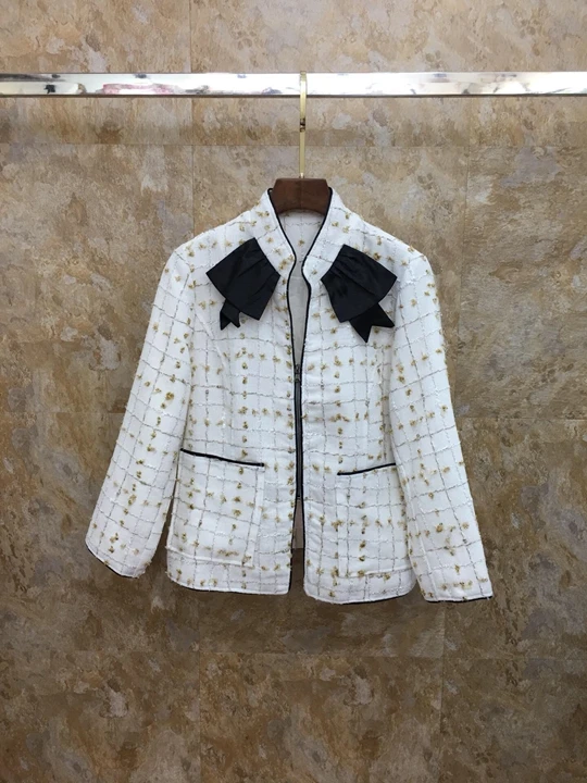 Высококачественные шерстяные комплекты с курткой 2019 осенне-зимний костюм женское клетчатое шерстяное пальто + мини-шерстяная юбка