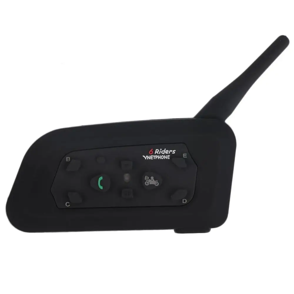 Bluetooth интерком для мотоциклетного шлема V6 1200 м|Наушники шлемов| |