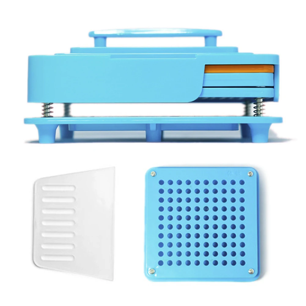  100 Holes Manual Capsule Filling Machine Pharmaceutical Board Fast Dispensers Encapsulator Food Gra