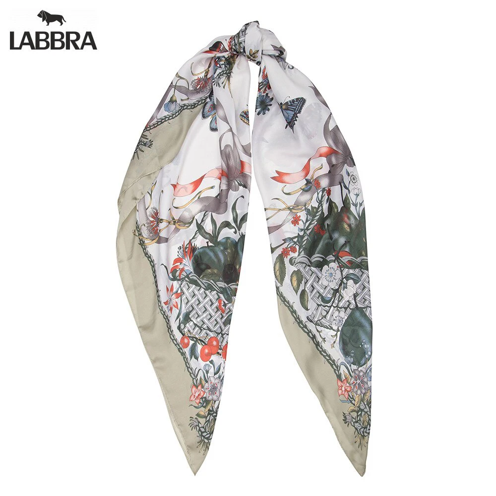 Платок Labbra женский виск+шелк 120х120 LDB34-825 |