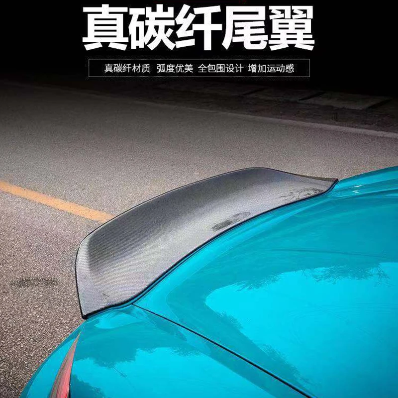 

for Boxster 16-18 718 Cayman AFD-OEM Carbon Fiber Rear Trunk Wing Spoiler