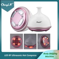 CkeyiN Body Slimming Machine Fat Reduction RF LED Heating  Ultrasonic Cavitation Anti Cellulite Skin Lifting Shaping Device 51