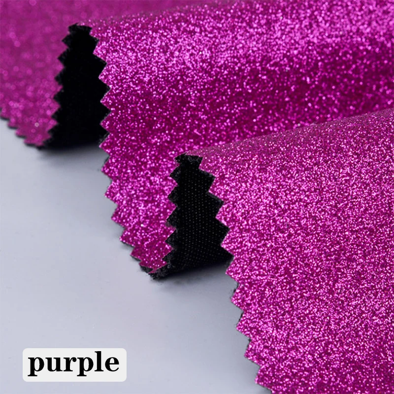 purple 50 см* 140 см блестящие эластичные ПУ ткань искусственная кожа для DIY вешалки обувь аксессуары домашние декоративные элементы для обивки - Цвет: purple