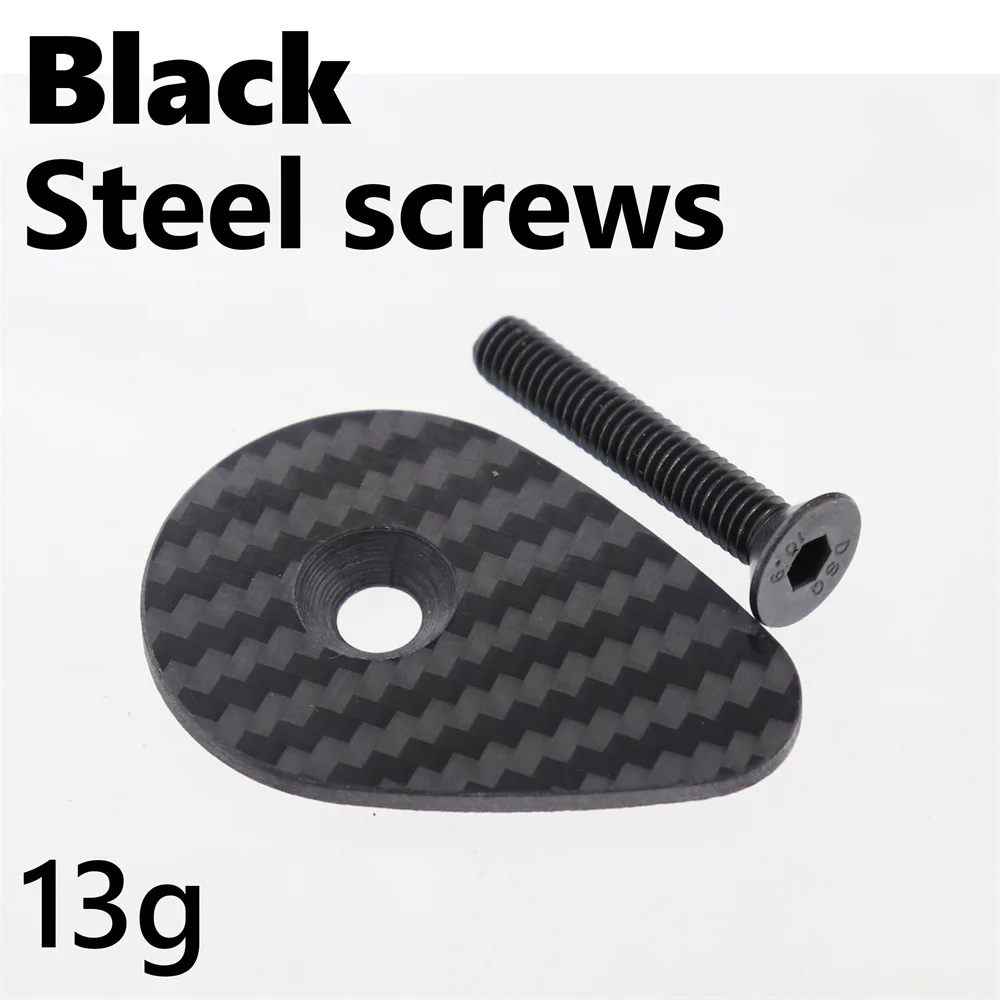 black steel screw