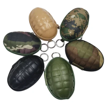 

2020 mini Men Coin Purses EDC Key Wallets Holder Small Pocket Keychain Zipper Case Pack Pouch Military Army Camo Bag