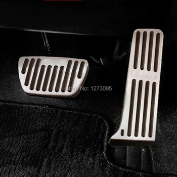 

For Toyota RAV4 RAV 4 XA50 2019 2020 Aluminum AT Accelerator Pedals Gas Brake Pad Foot Rest Pedal Protector Trim Car Accessories