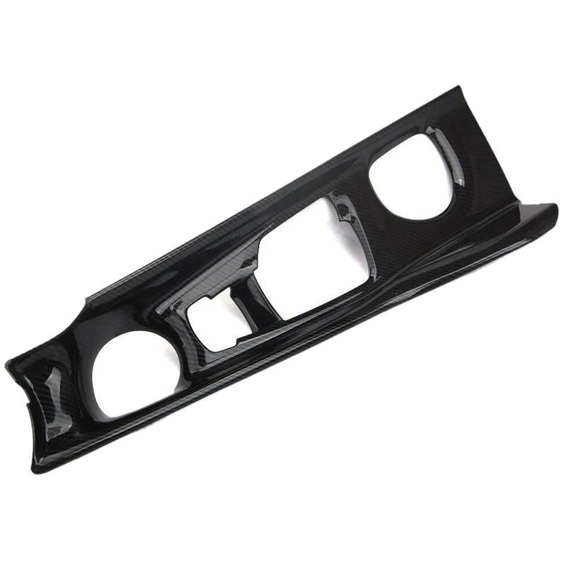 

Carbon Fiber Style Gear Shift Box Panel Cover Trim Fit for Toyota Chr C-Hr 2016-18