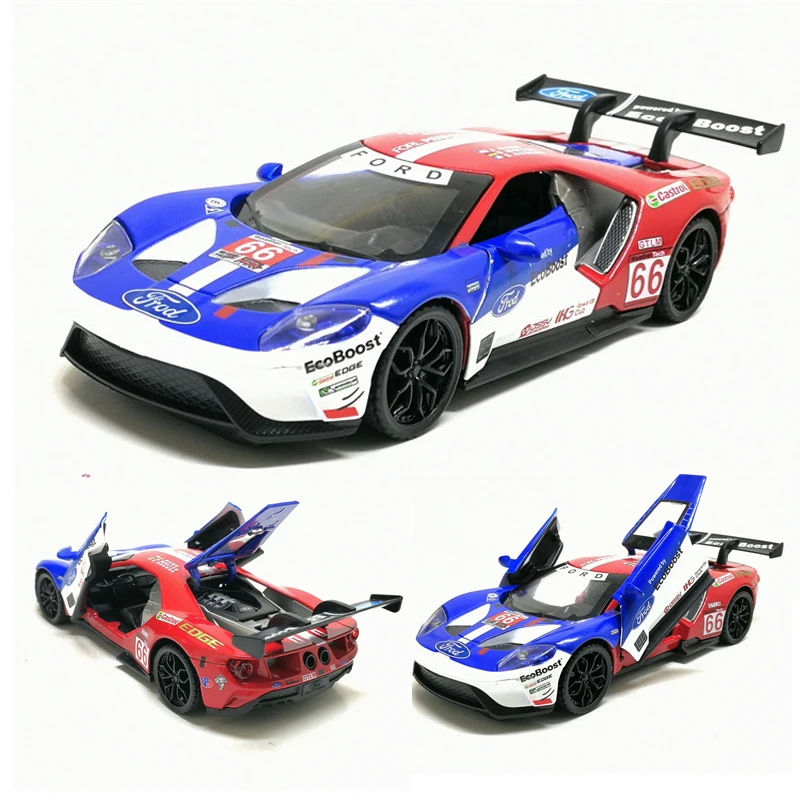 1/32 GT Супер спортивный автомобиль сплав литье под давлением модель игрушечного