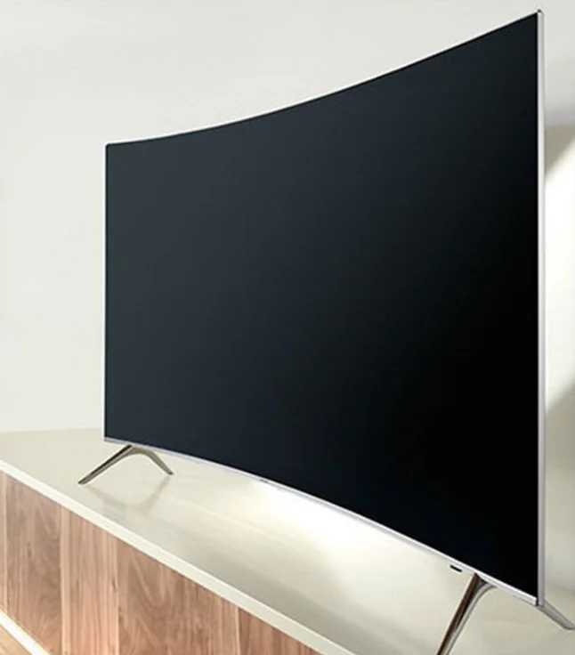 75 дюймов 4k изогнутый экран монитор led smart wifi телевизор|Телевизоры| |