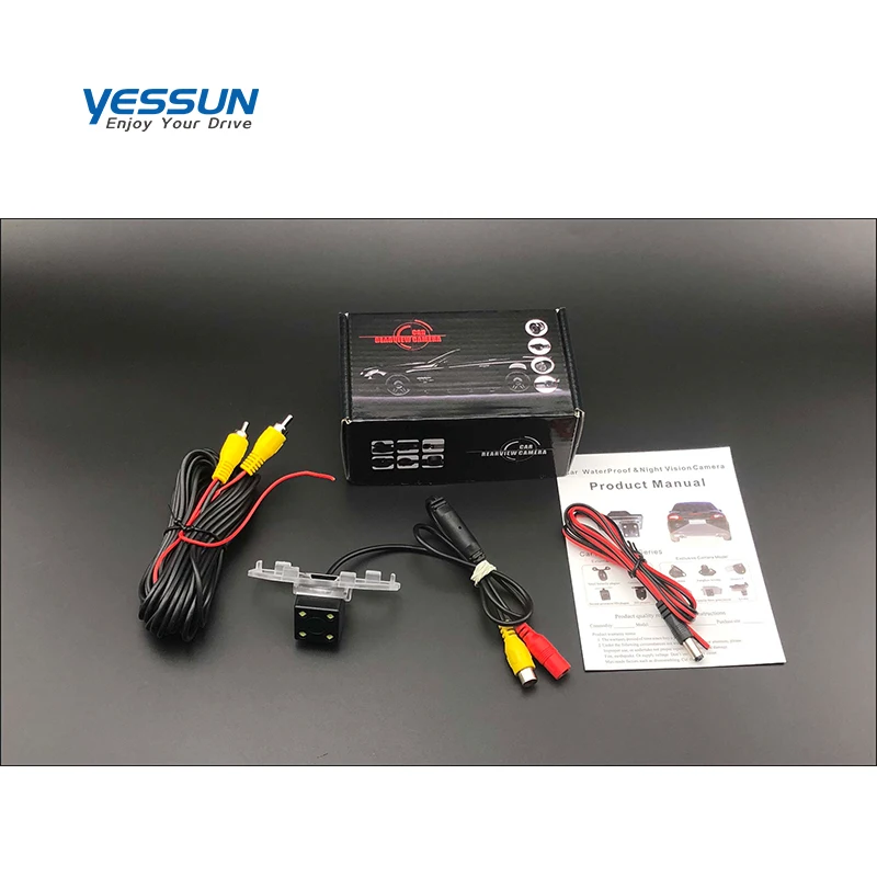Yessun HD CCD камера ночного видения заднего вида для Toyota Camry 2012 2013 Fortuner - Название цвета: RC8147 fullset