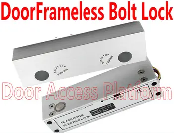 

Glass DoorFrameless Bolt lock, Up+Down All No DoorFramess Access bolt lock for access control system and office glass door kit