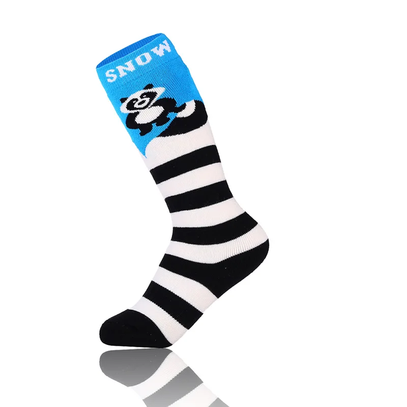 New Ski Socks for Child Boys and Girls Thermal Winter Outdoor Sports Snowboarding and Skiing Socks Long Snow Brands